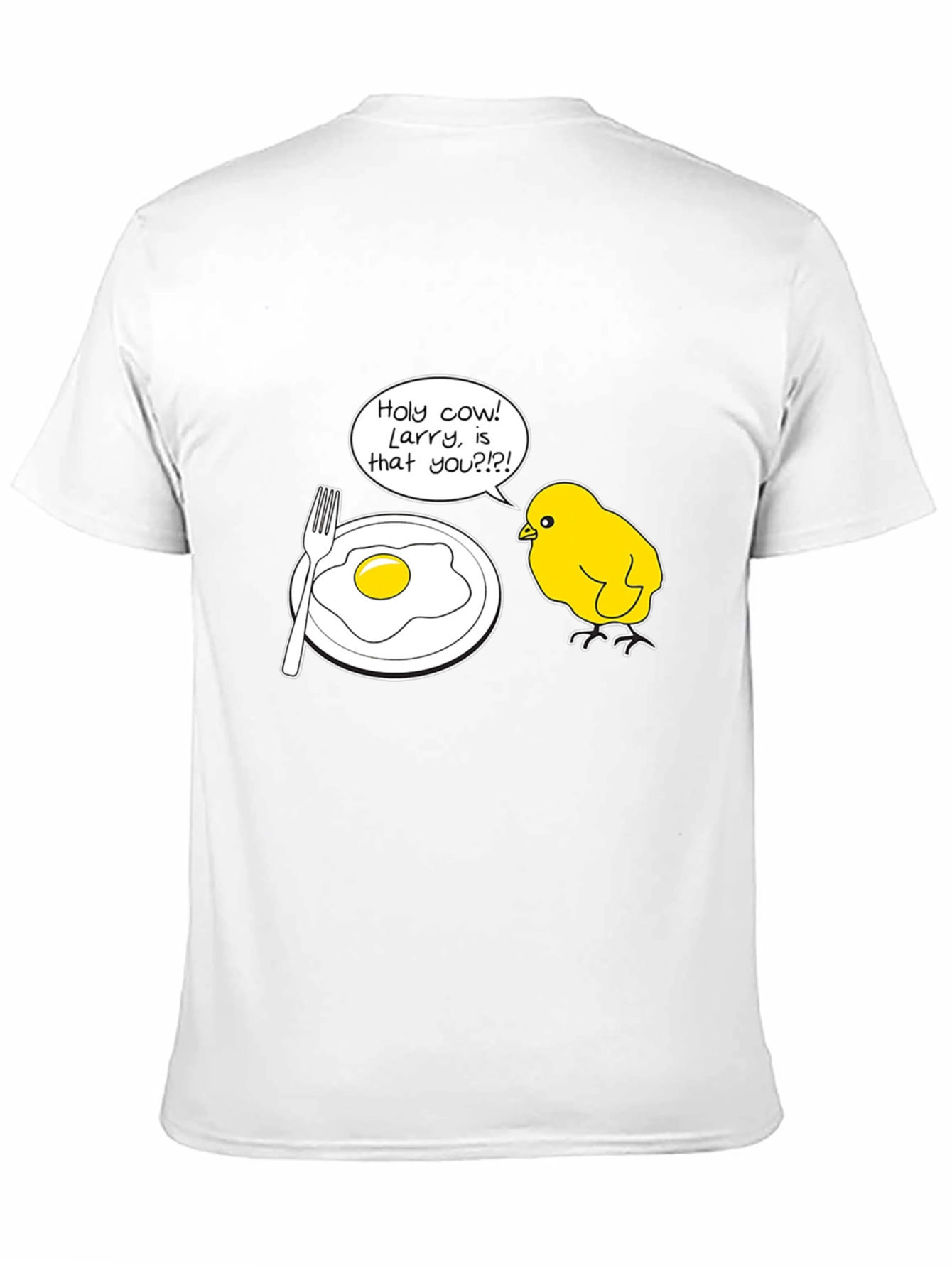 Funny Chick & Egg Humor Graphic T-Shirt