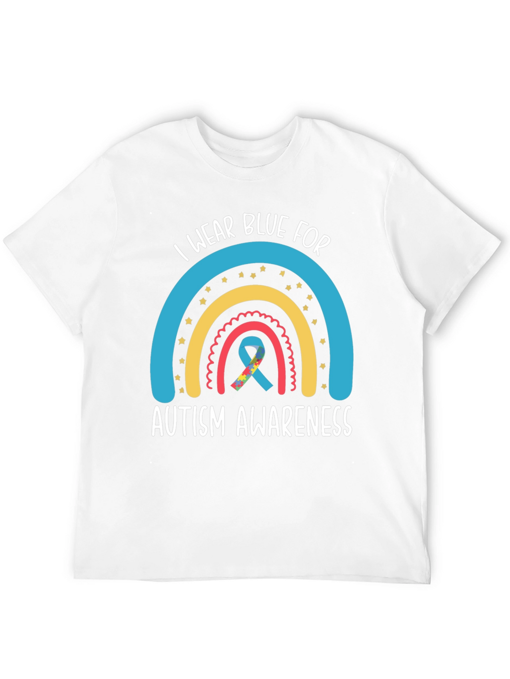 Autism Awareness Tee - I Wear Blue For...