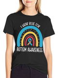 Autism Awareness Tee - I Wear Blue For...