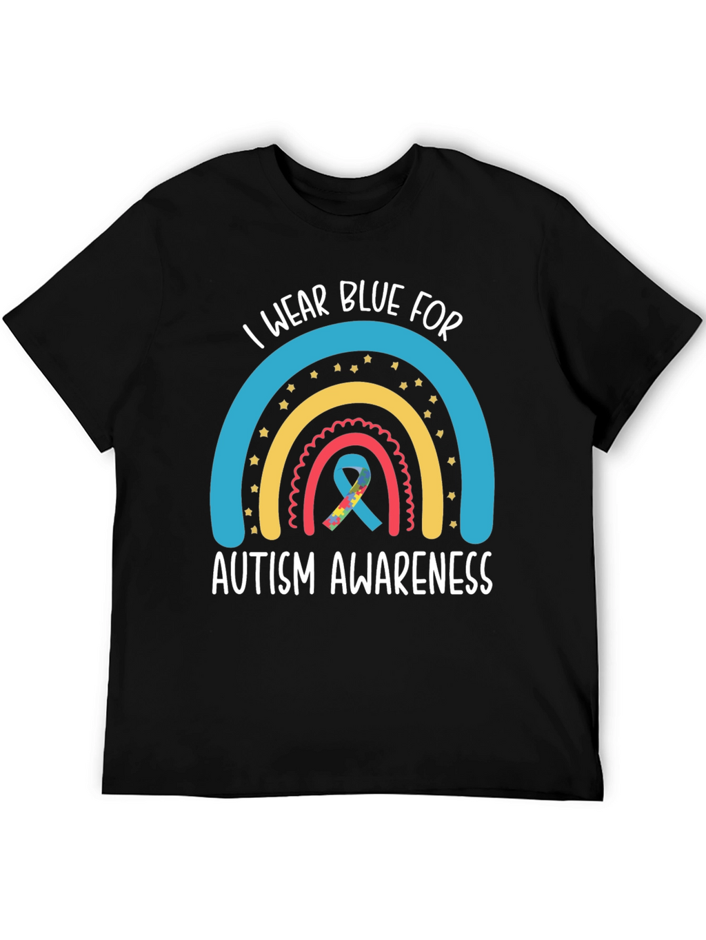 Autism Awareness Tee - I Wear Blue For...