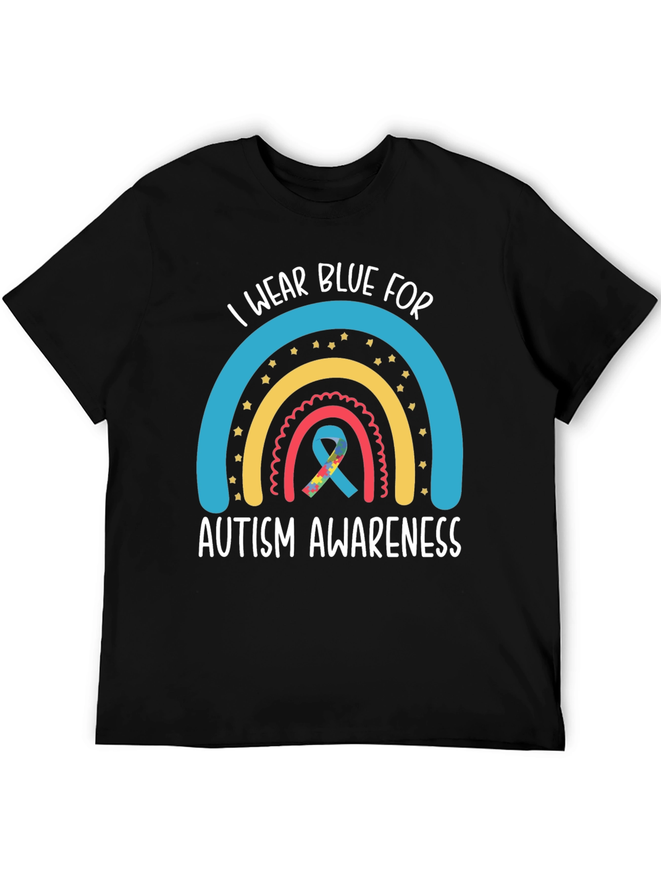 Autism Awareness Tee - I Wear Blue For...