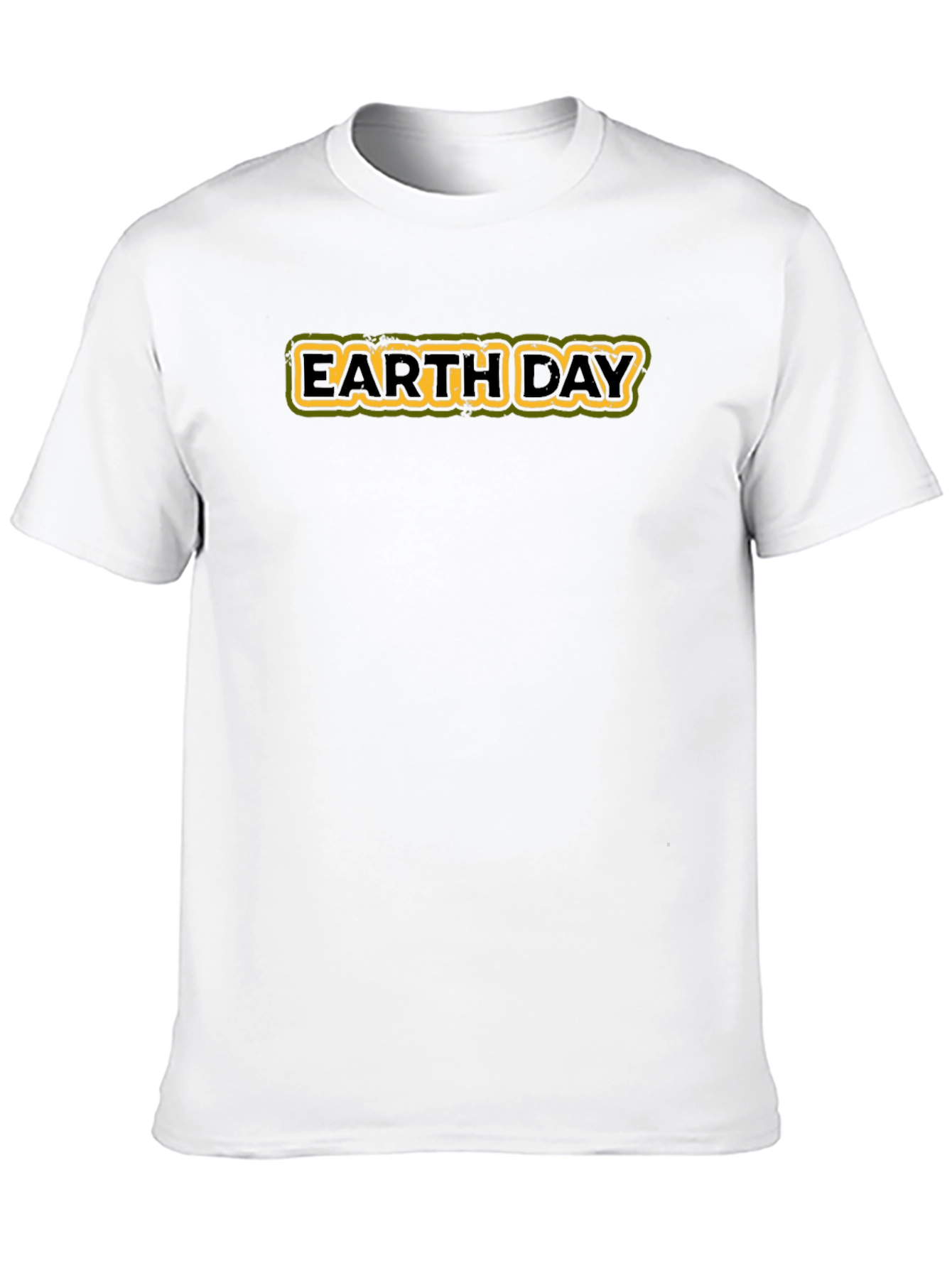 Earth Day Graphic T-Shirt - Mens Short Sleeve Crew Neck Tee