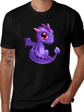 Cartoon Dragon Graphic Tee