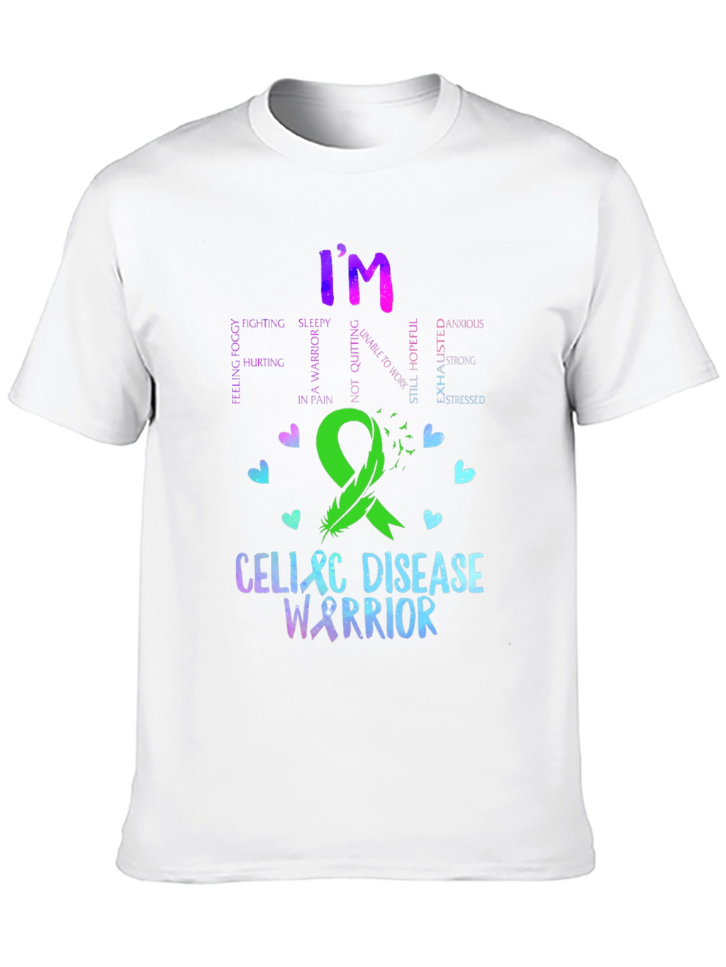 Celiac Disease Warrior T-Shirt - Awareness Support