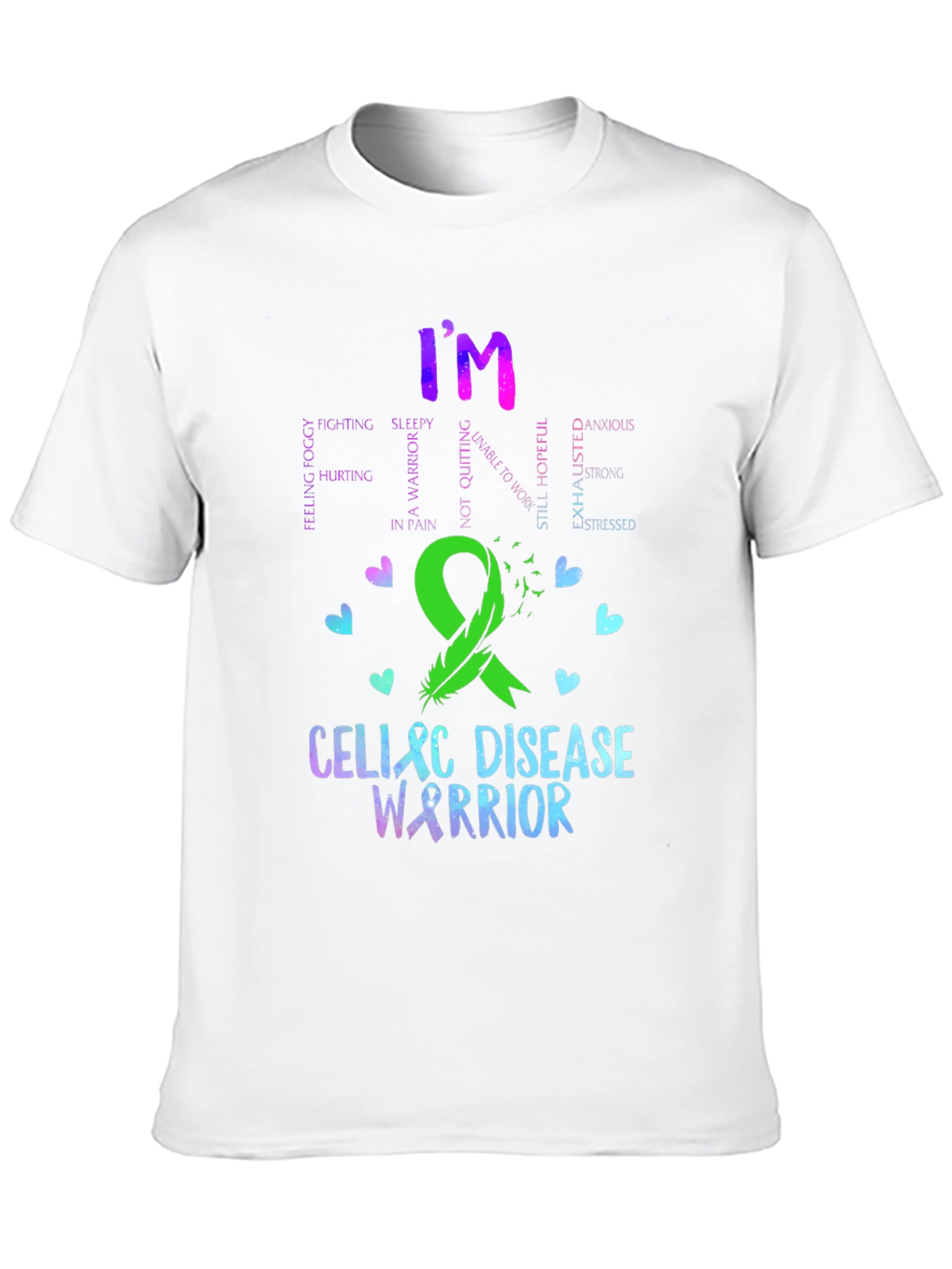 Celiac Disease Warrior T-Shirt - Awareness Support