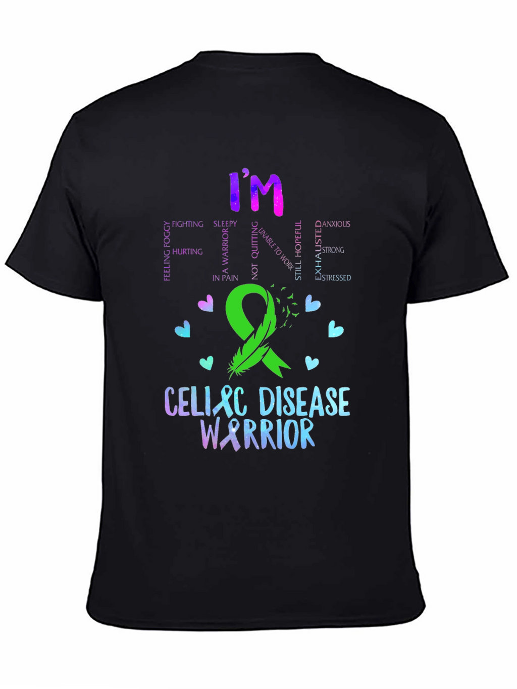 Celiac Disease Warrior T-Shirt - Awareness Support