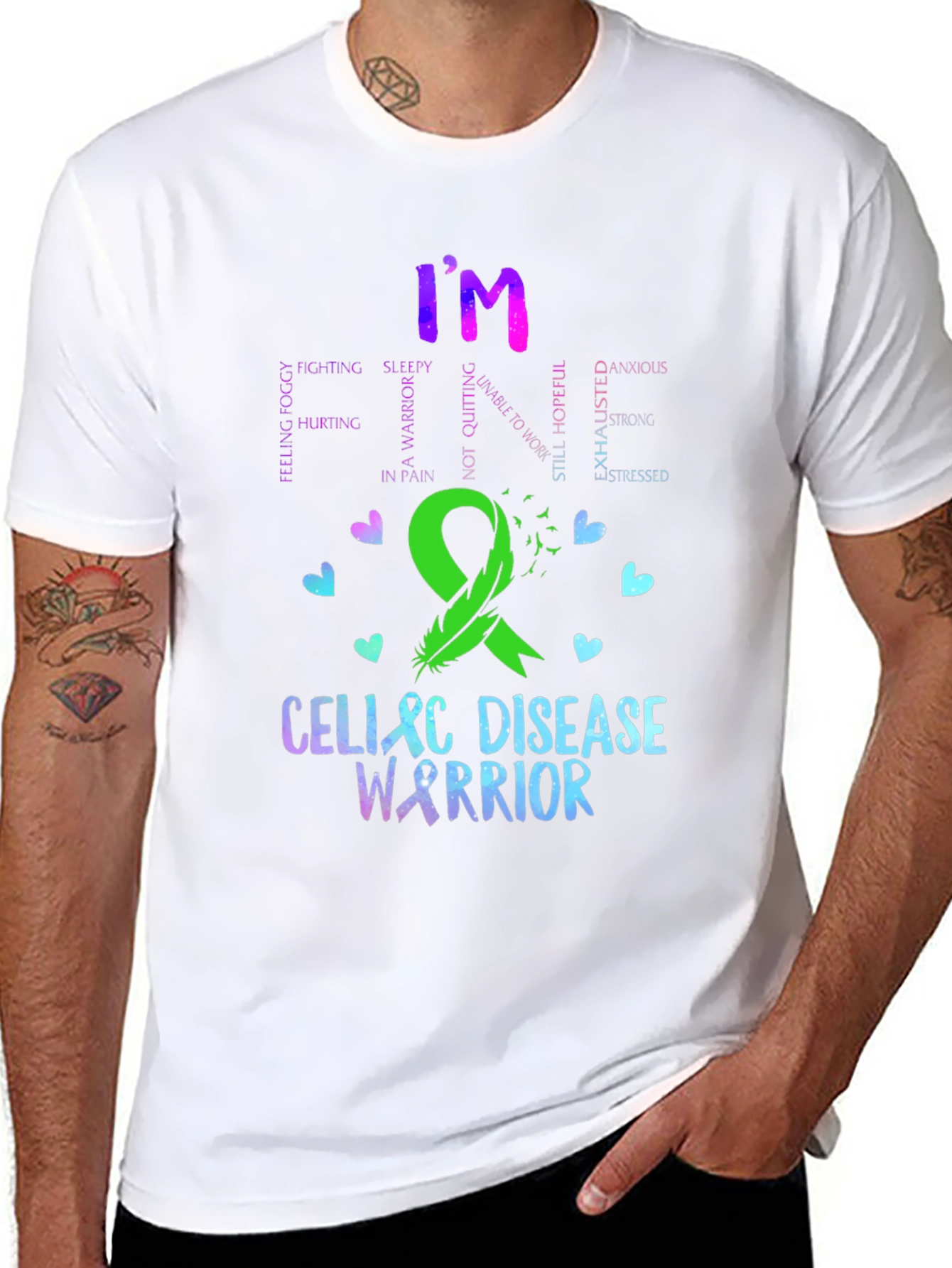 Celiac Disease Warrior T-Shirt - Awareness Support