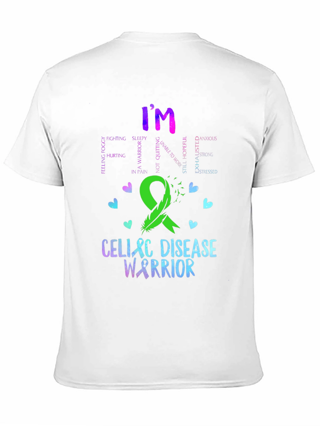 Celiac Disease Warrior T-Shirt - Awareness Support