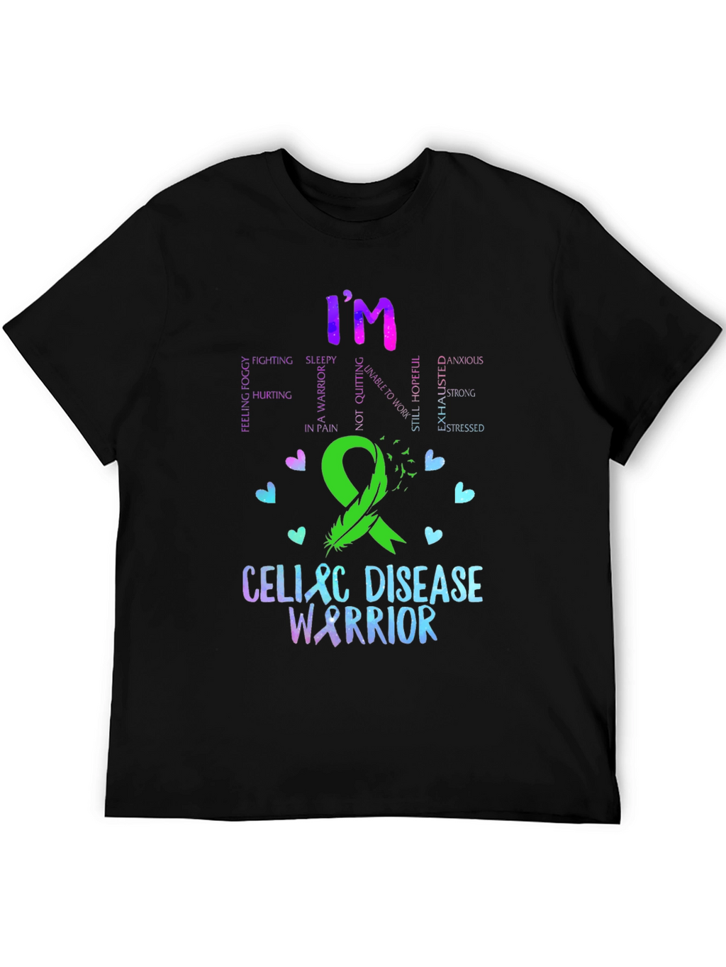 Celiac Disease Warrior T-Shirt - Awareness Support