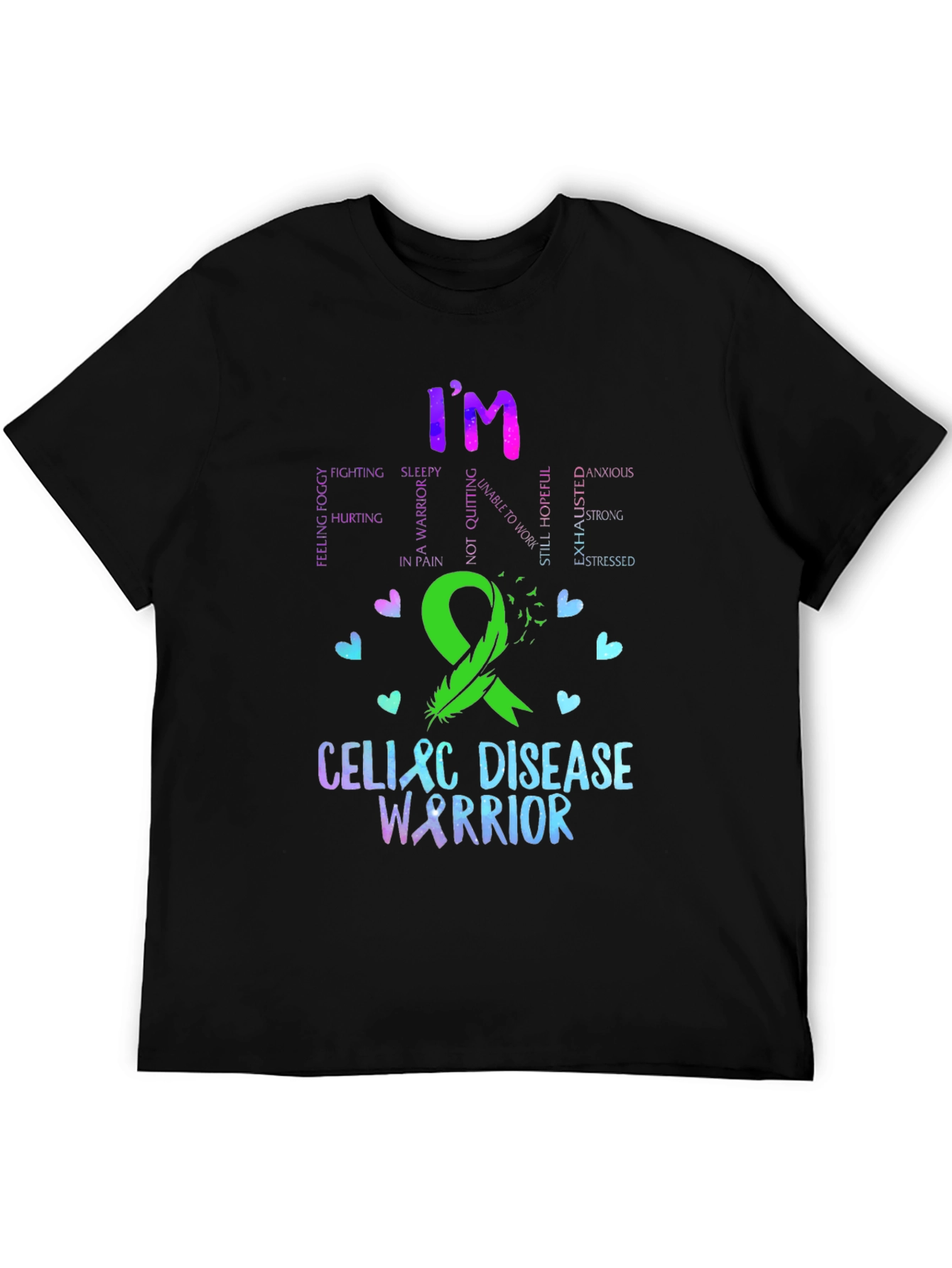 Celiac Disease Warrior T-Shirt - Awareness Support