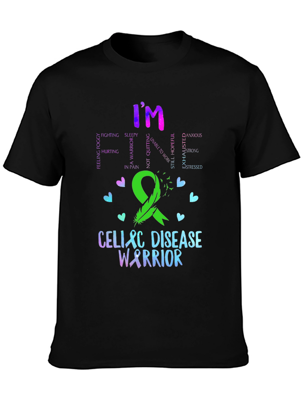 Celiac Disease Warrior T-Shirt - Awareness Support