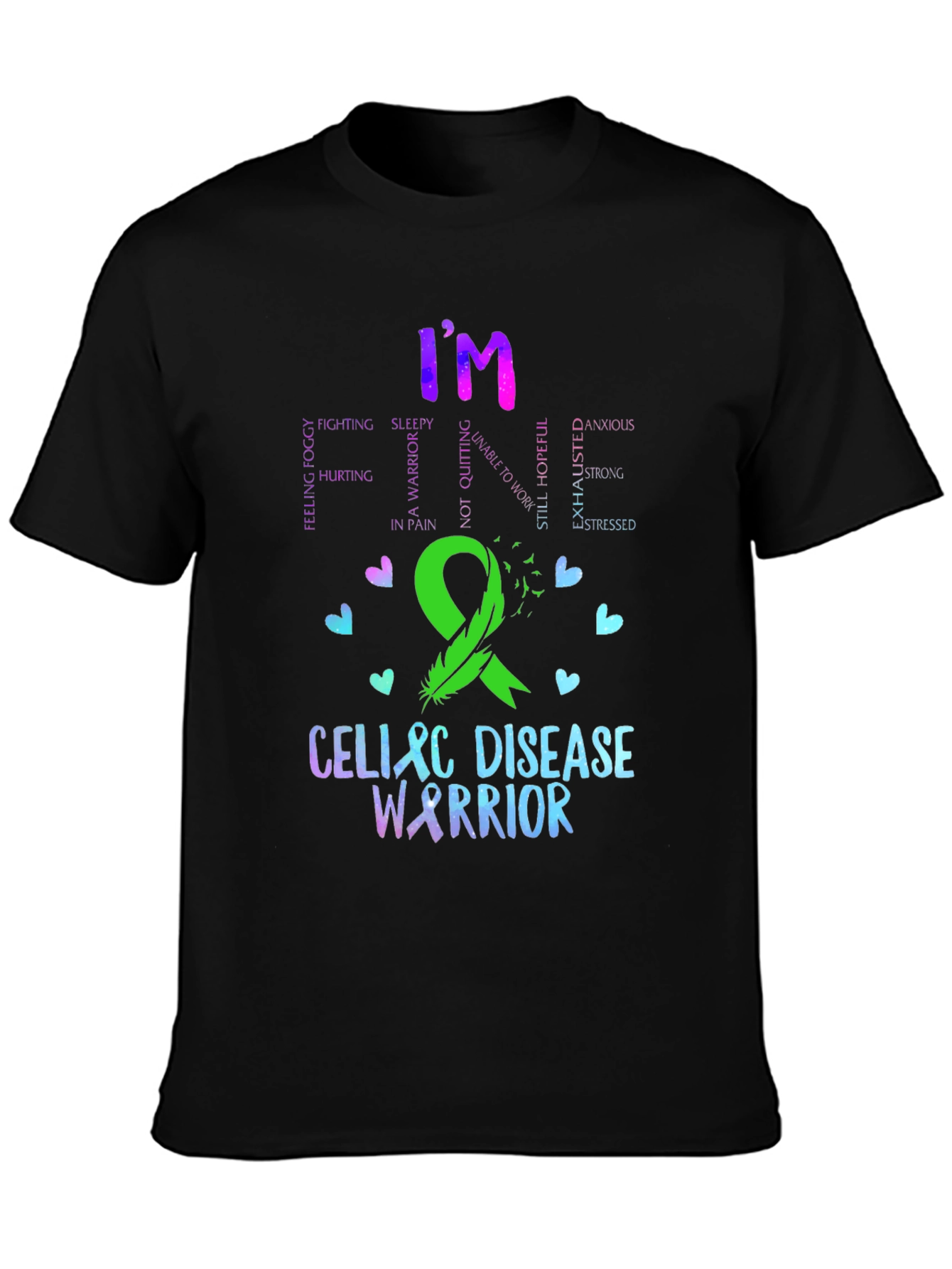 Celiac Disease Warrior T-Shirt - Awareness Support