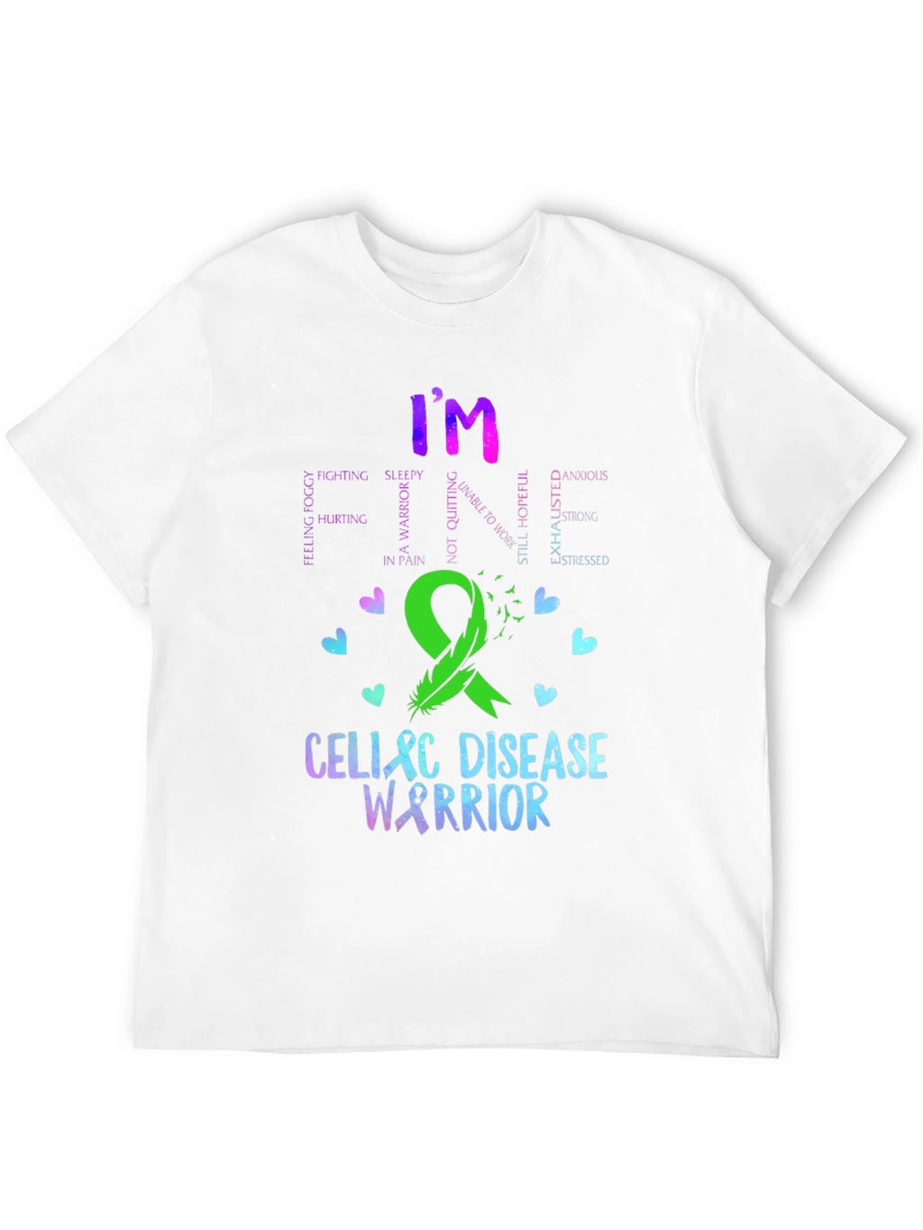 Celiac Disease Warrior T-Shirt - Awareness Support