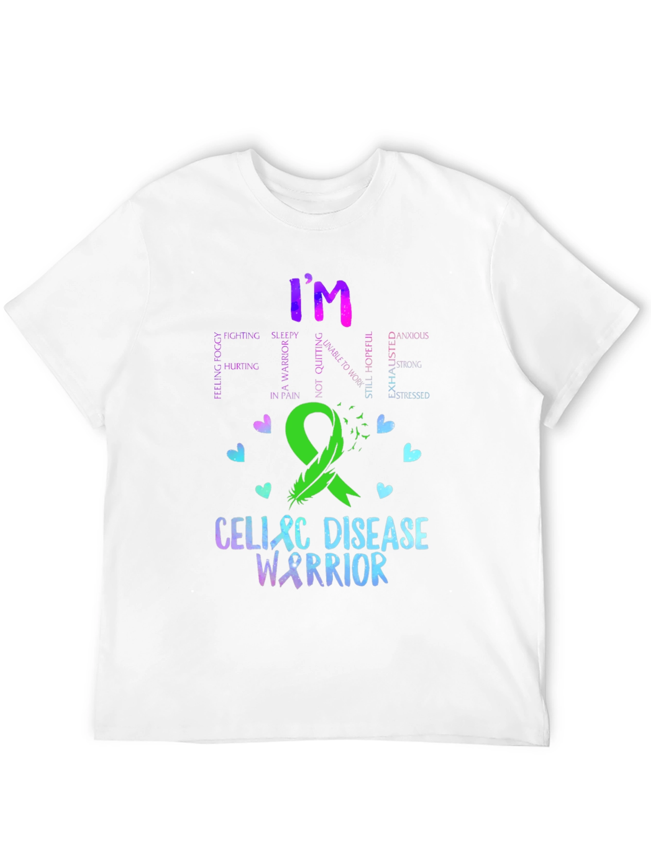 Celiac Disease Warrior T-Shirt - Awareness Support