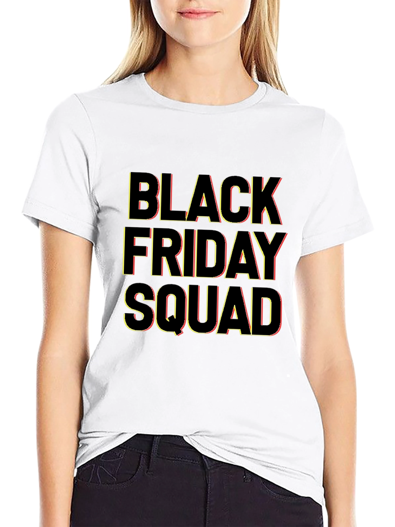 Black Friday Squad Graphic T-Shirt