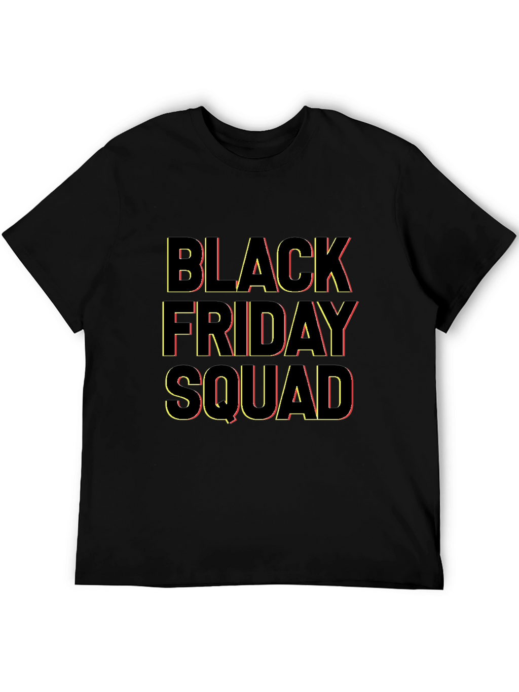 Black Friday Squad Graphic T-Shirt