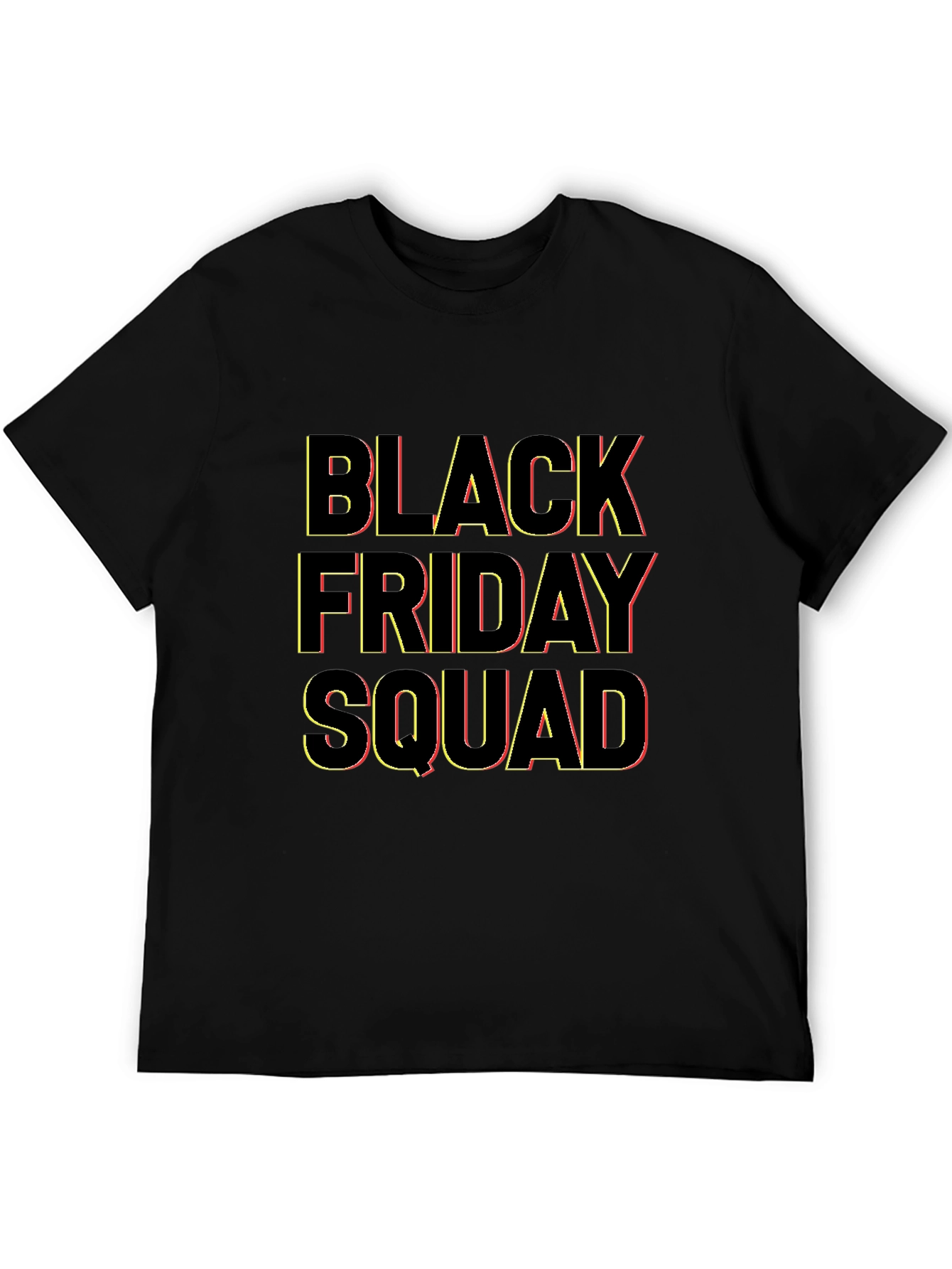 Black Friday Squad Graphic T-Shirt