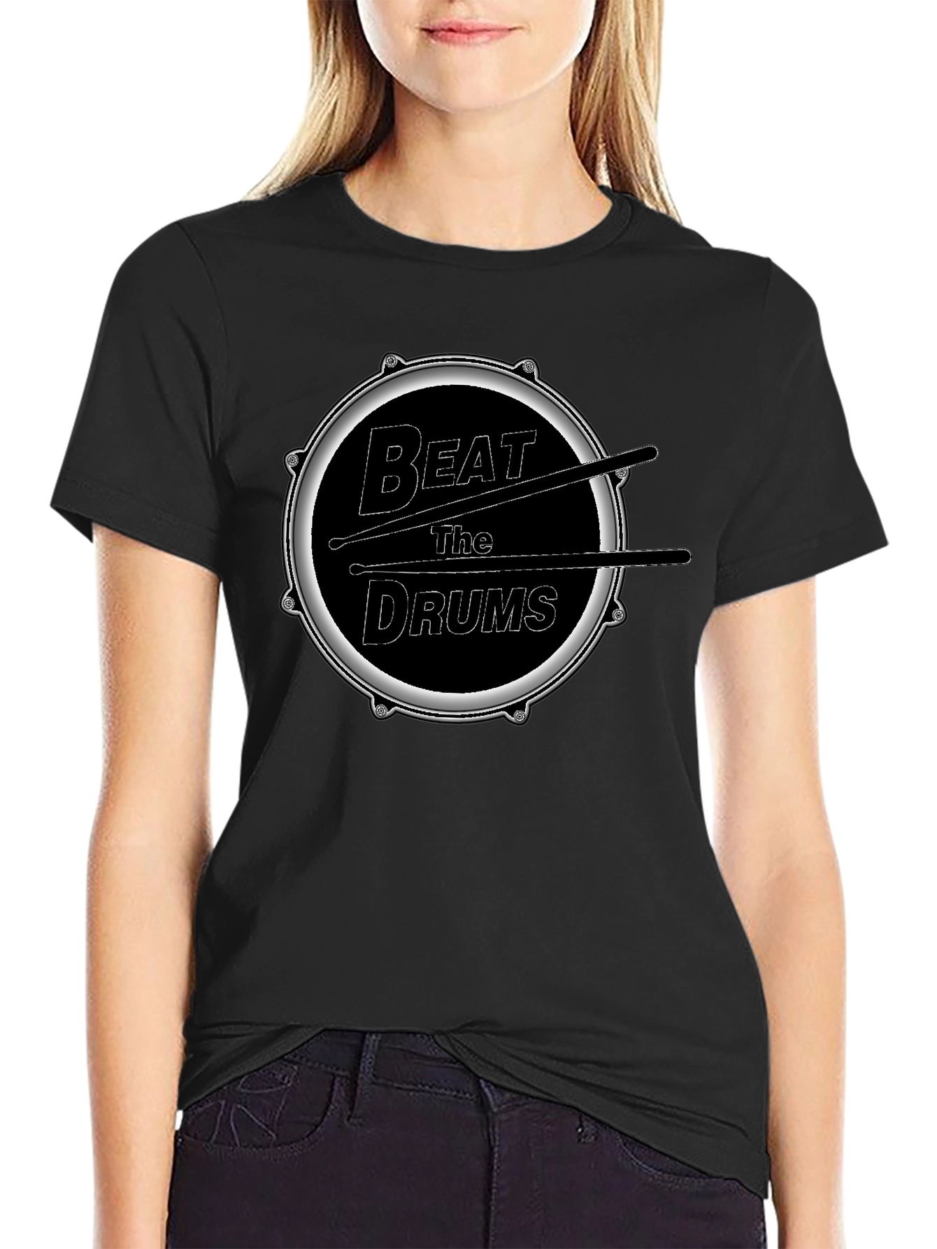 Beat the Drums T-Shirt - Music Lover Tee