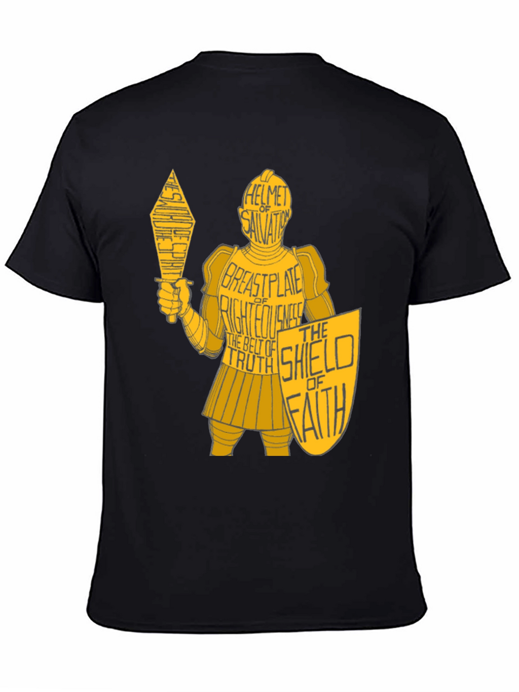 Armor of God T-Shirt - Christian Knight Tee