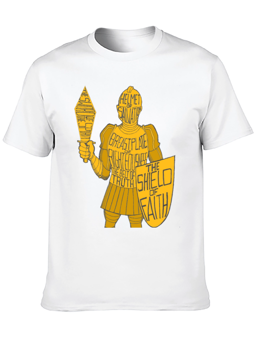 Armor of God T-Shirt - Christian Knight Tee