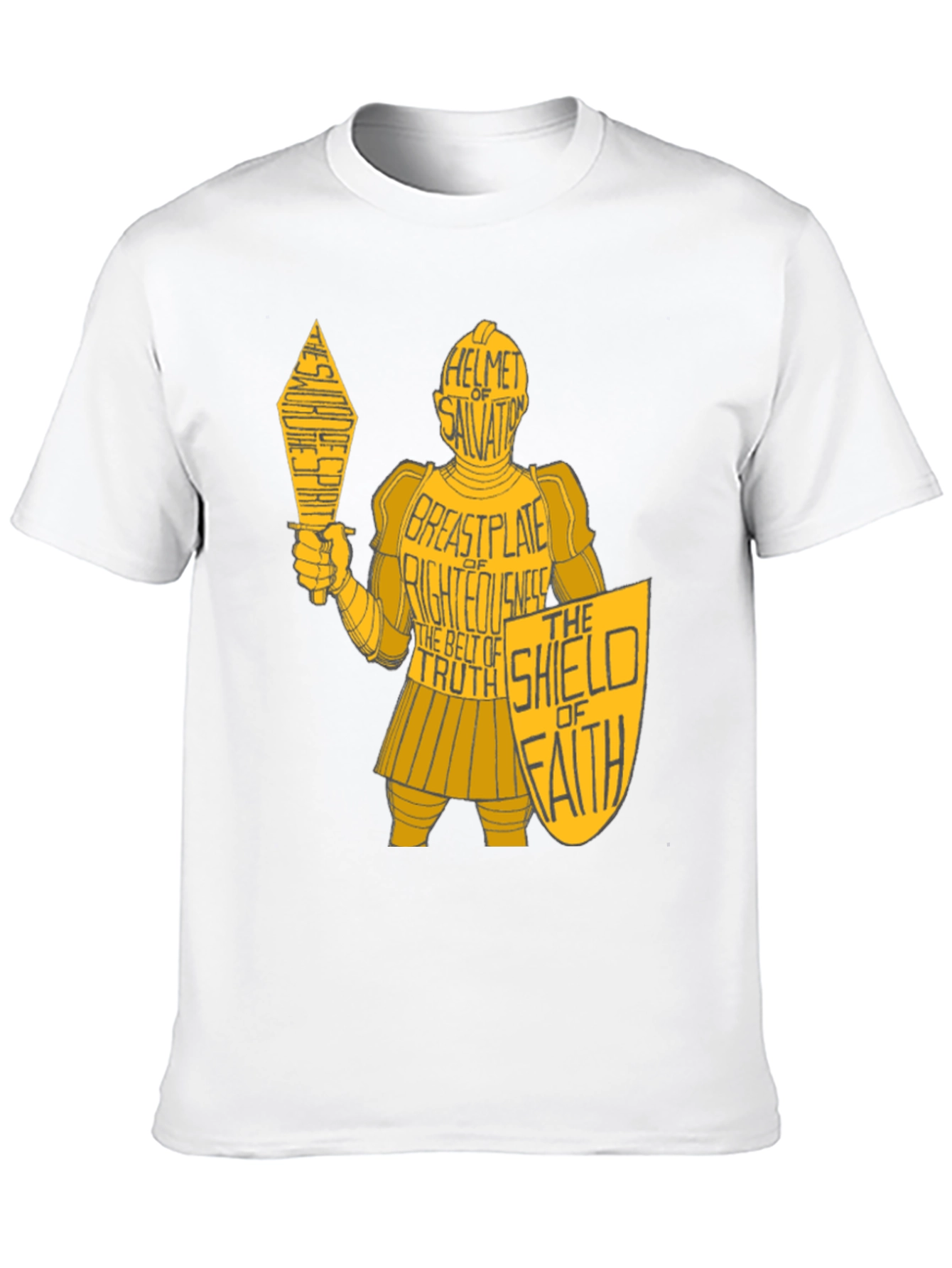 Armor of God T-Shirt - Christian Knight Tee