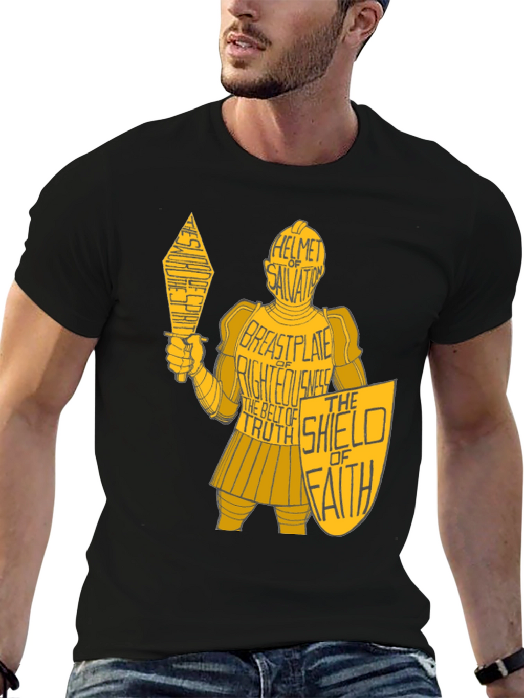 Armor of God T-Shirt - Christian Knight Tee