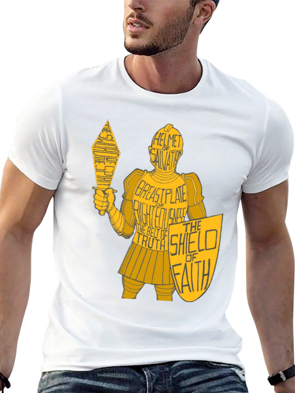Armor of God T-Shirt - Christian Knight Tee