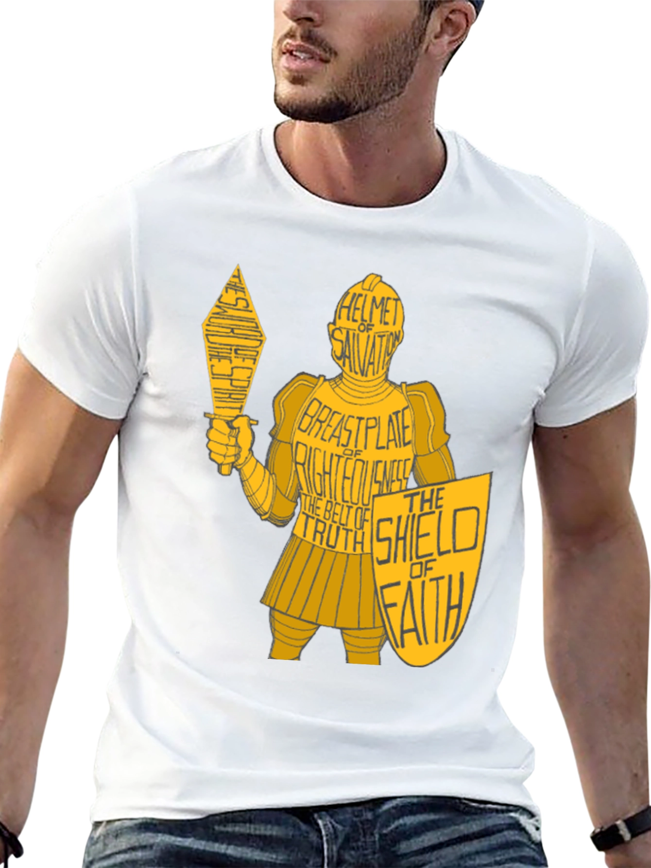 Armor of God T-Shirt - Christian Knight Tee