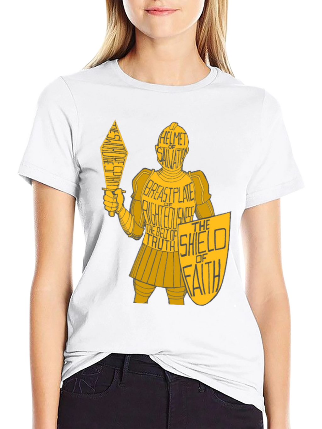 Armor of God T-Shirt - Christian Knight Tee