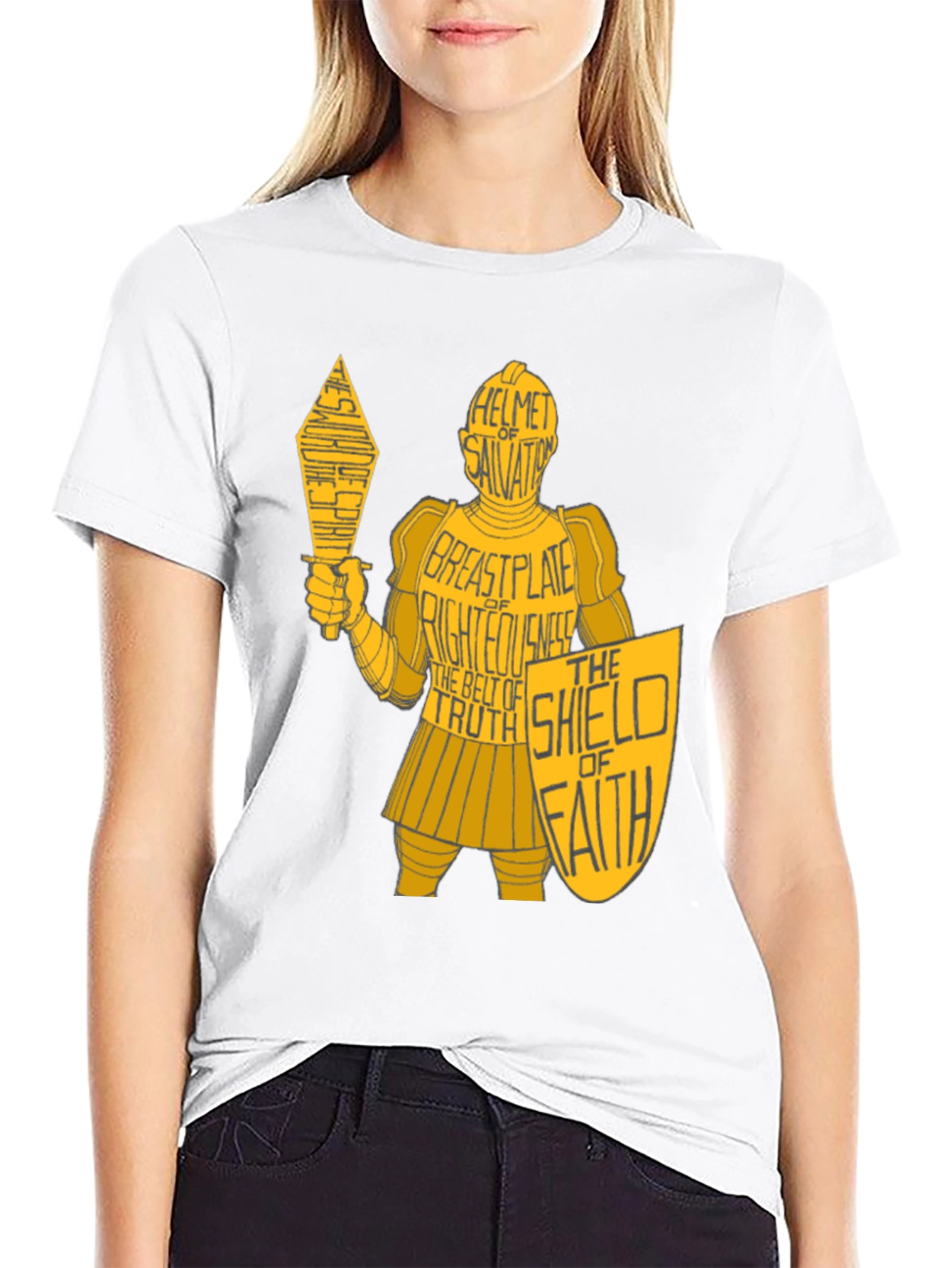 Armor of God T-Shirt - Christian Knight Tee