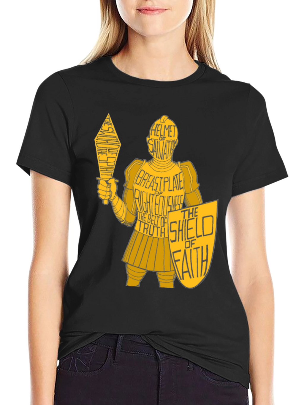 Armor of God T-Shirt - Christian Knight Tee