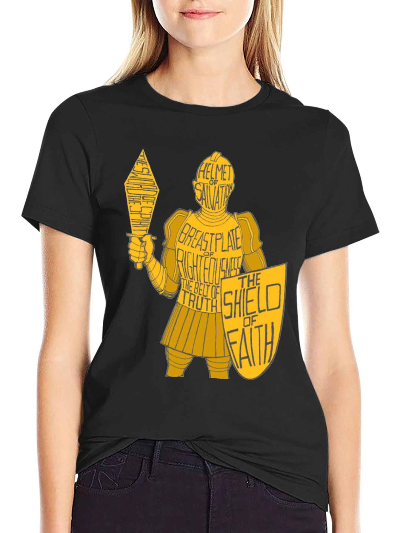 Armor of God T-Shirt - Christian Knight Tee