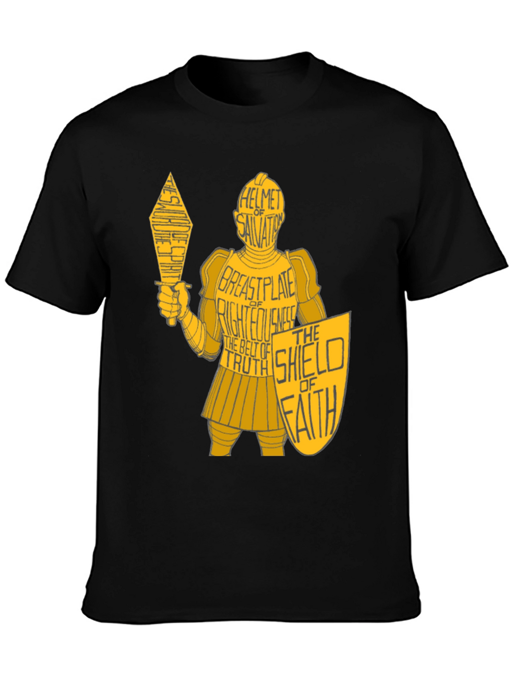 Armor of God T-Shirt - Christian Knight Tee