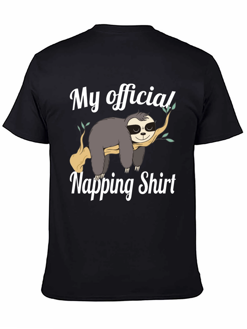 Funny Sloth Napping Shirt - Official Loungewear