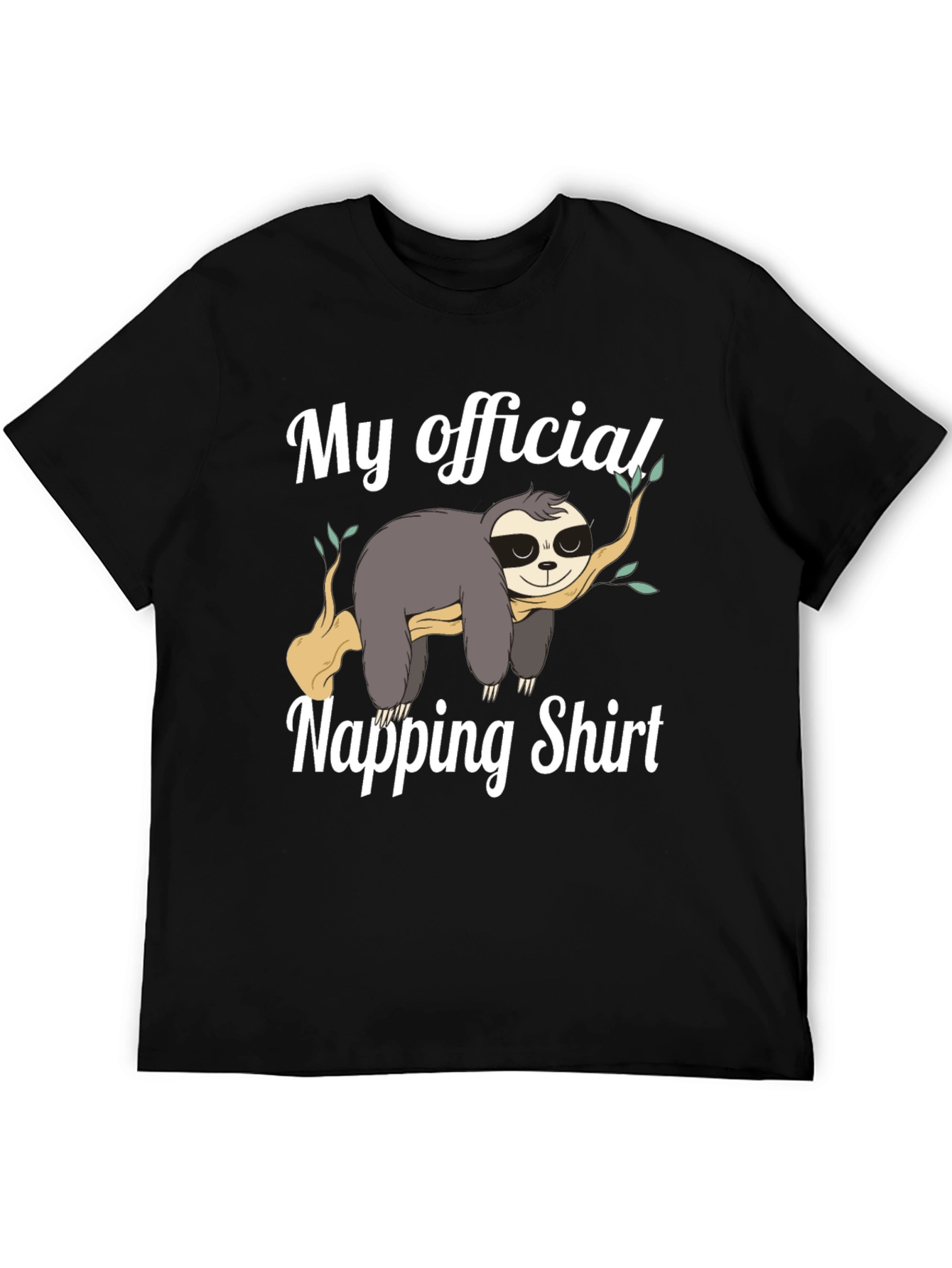 Funny Sloth Napping Shirt - Official Loungewear