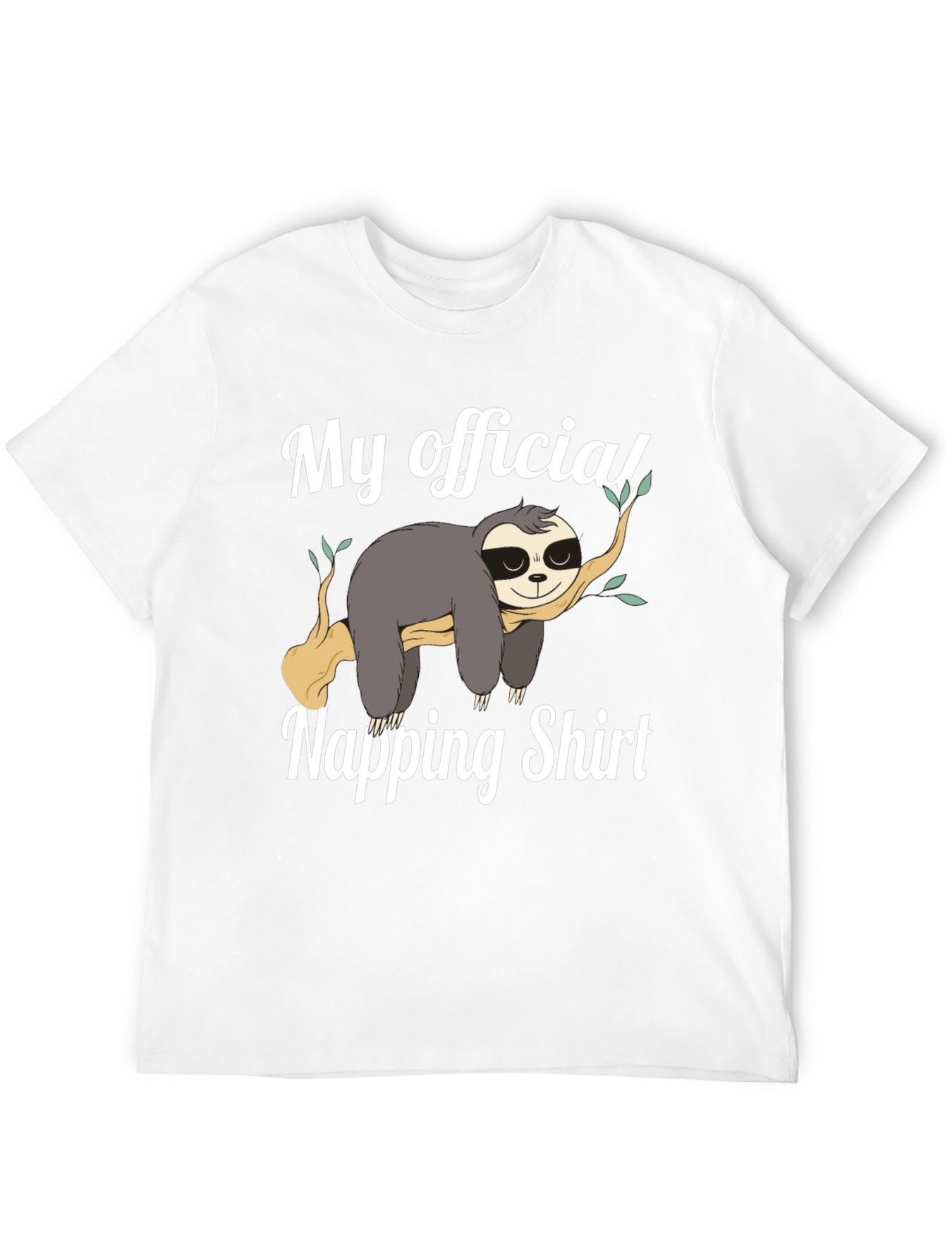 Funny Sloth Napping Shirt - Official Loungewear