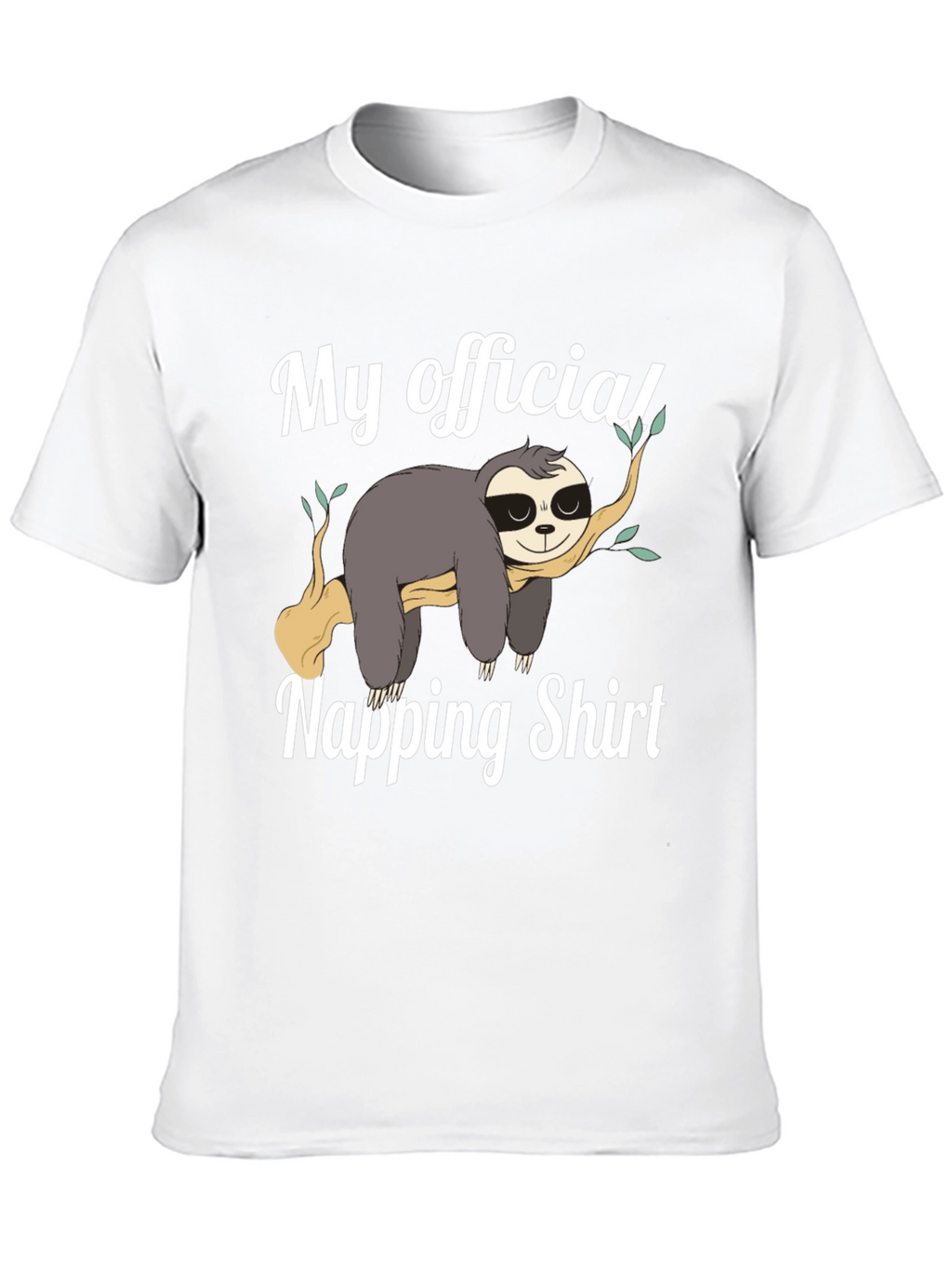Funny Sloth Napping Shirt - Official Loungewear