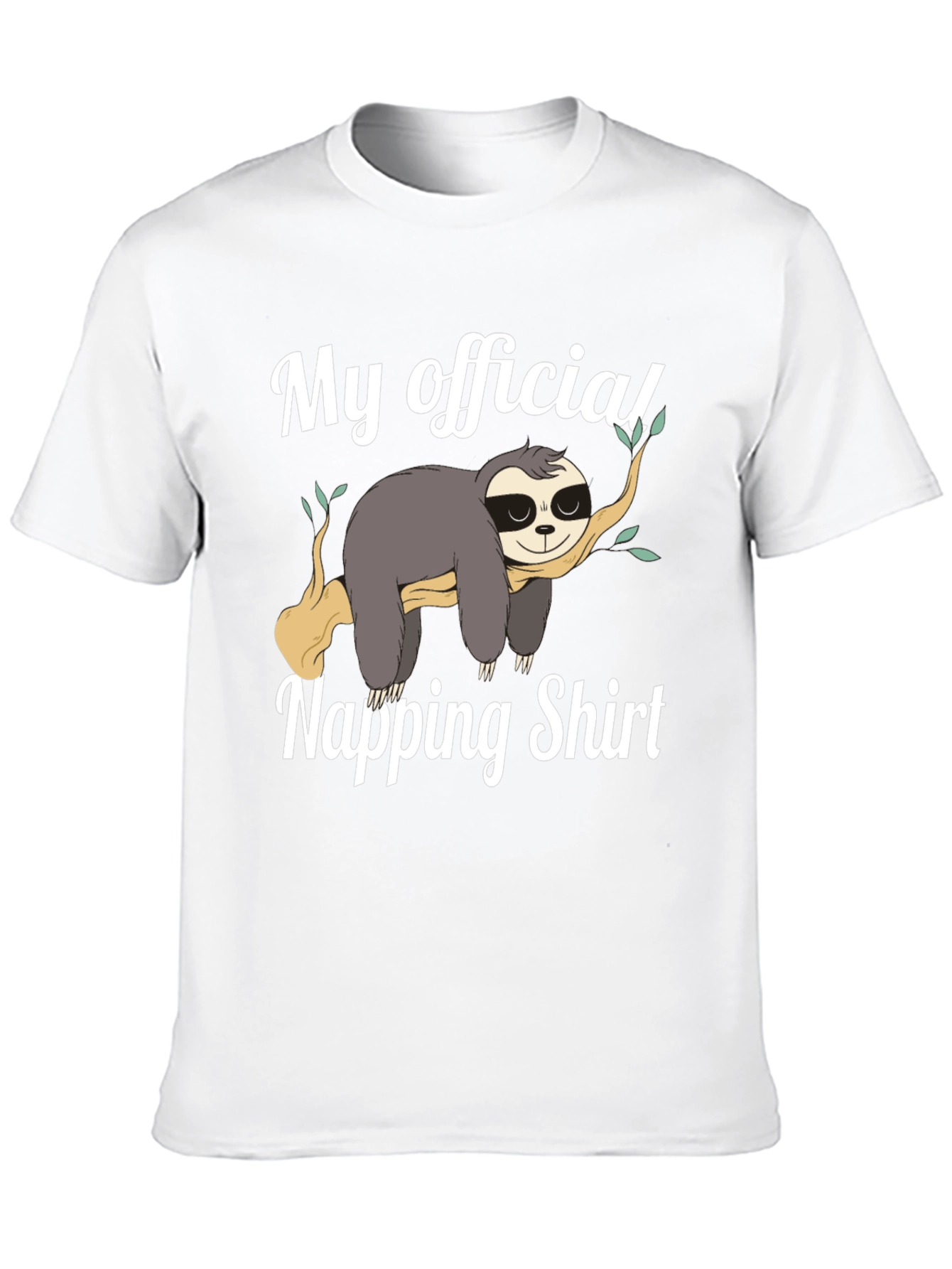 Funny Sloth Napping Shirt - Official Loungewear