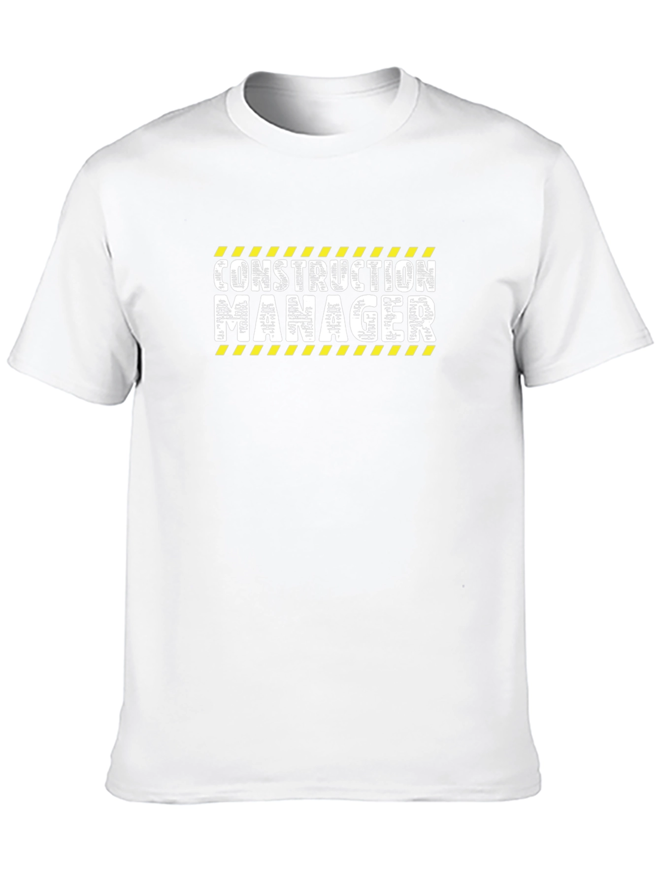 Construction Manager Graphic Tee - Black