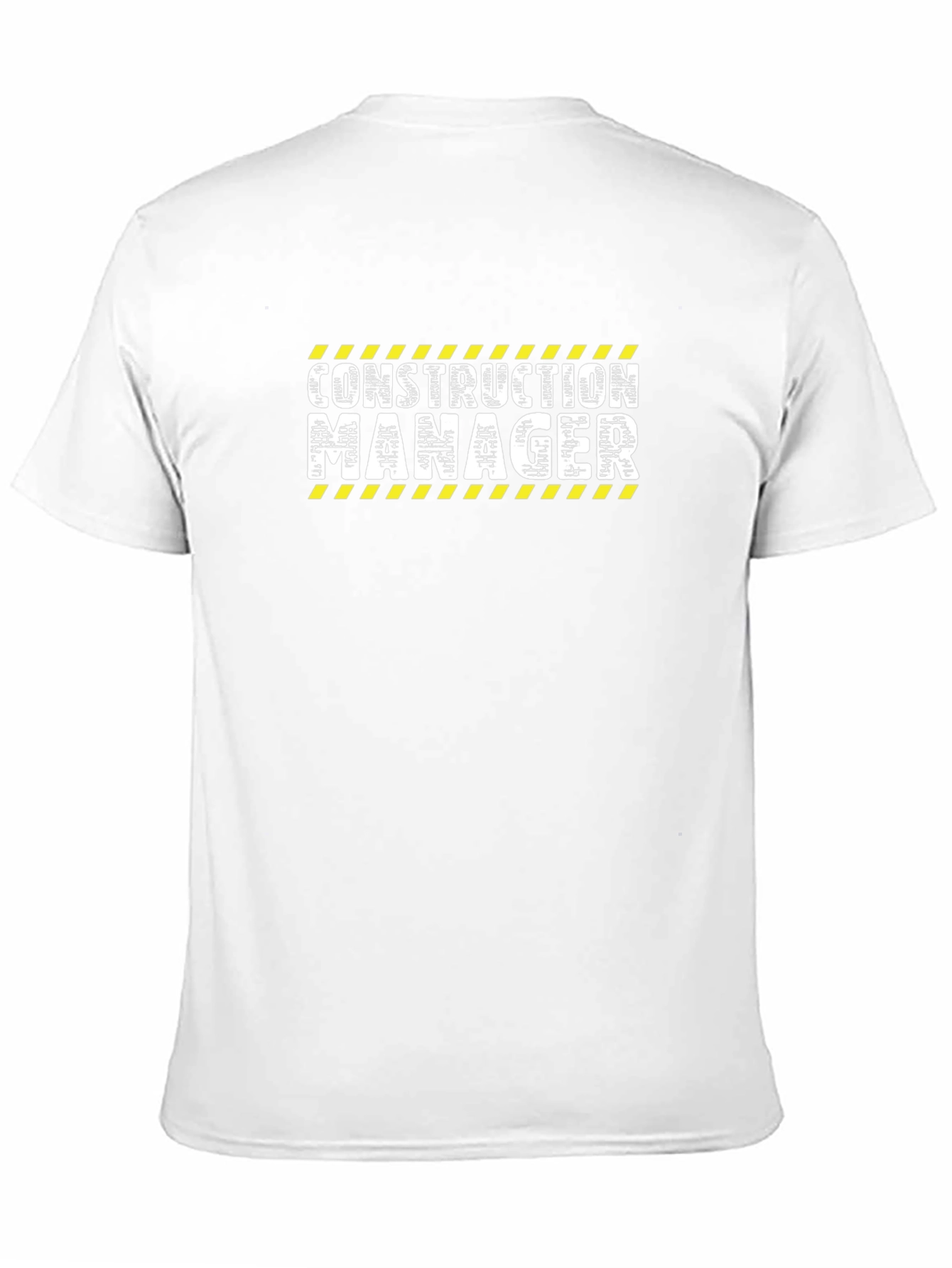 Construction Manager Graphic Tee - Black