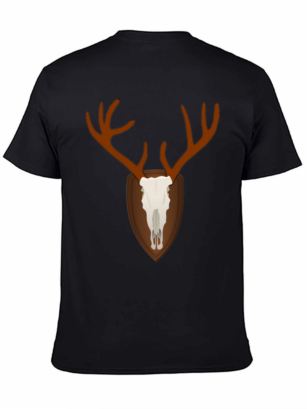 Deer Skull Graphic Tee - Hunting Season Apparel
