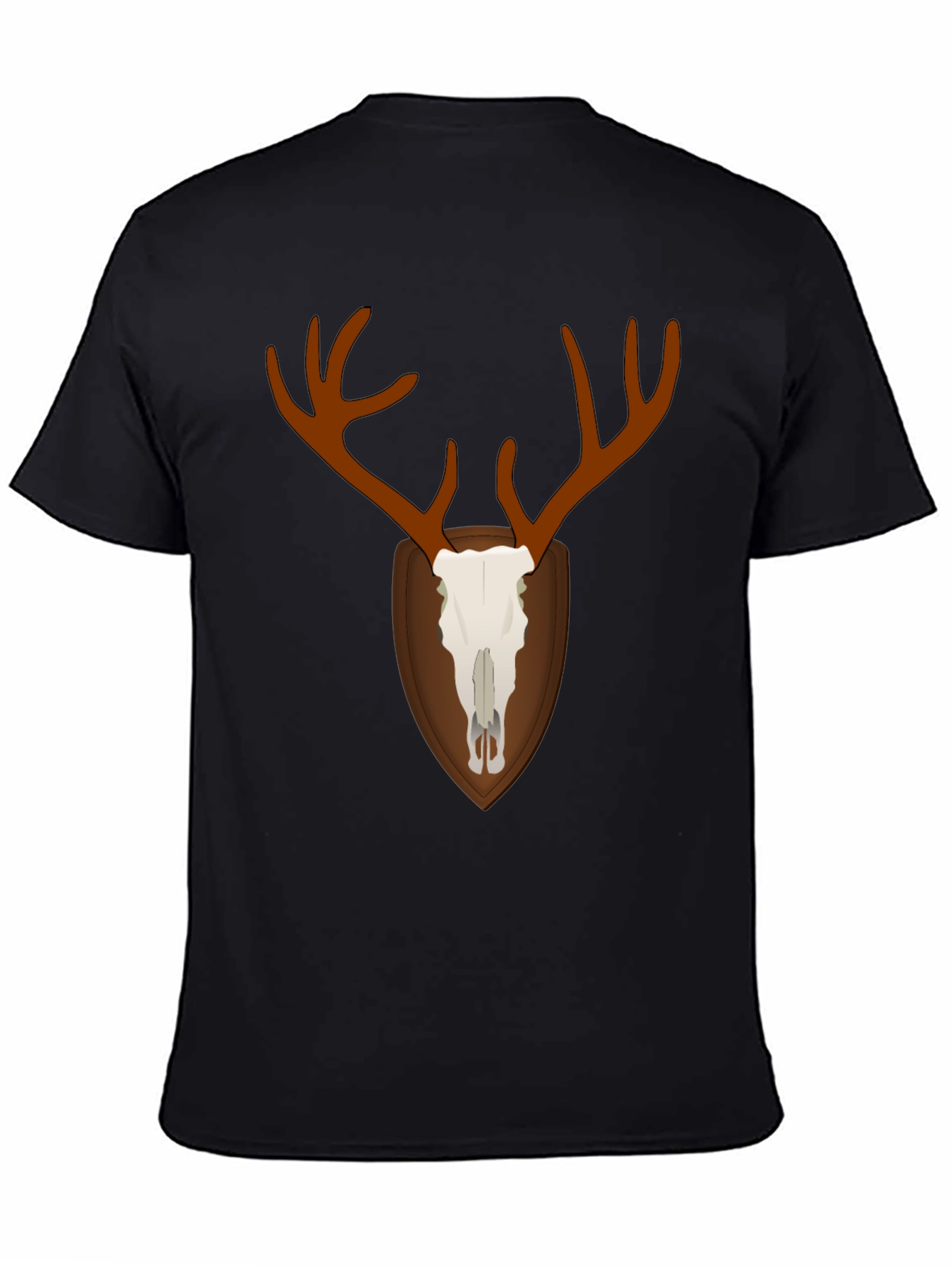 Deer Skull Graphic Tee - Hunting Season Apparel