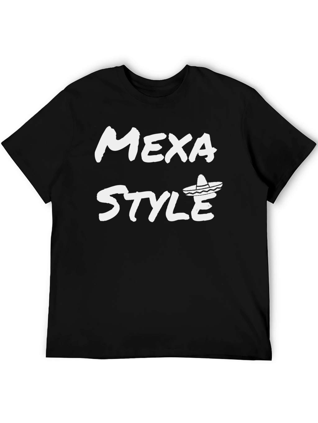 Mexa Style T-Shirt - Black Graphic Tee