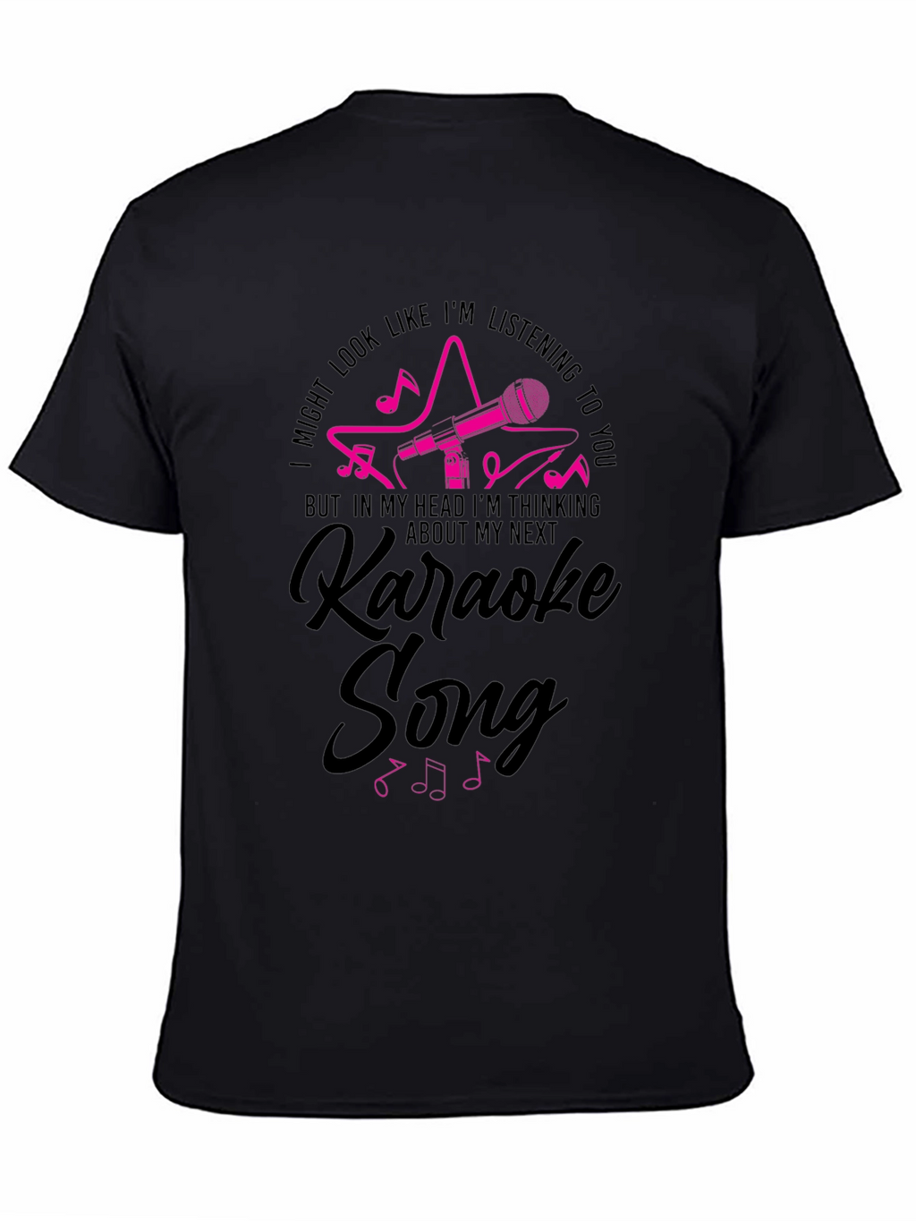 Karaoke Song T-Shirt - Music Lover Tee