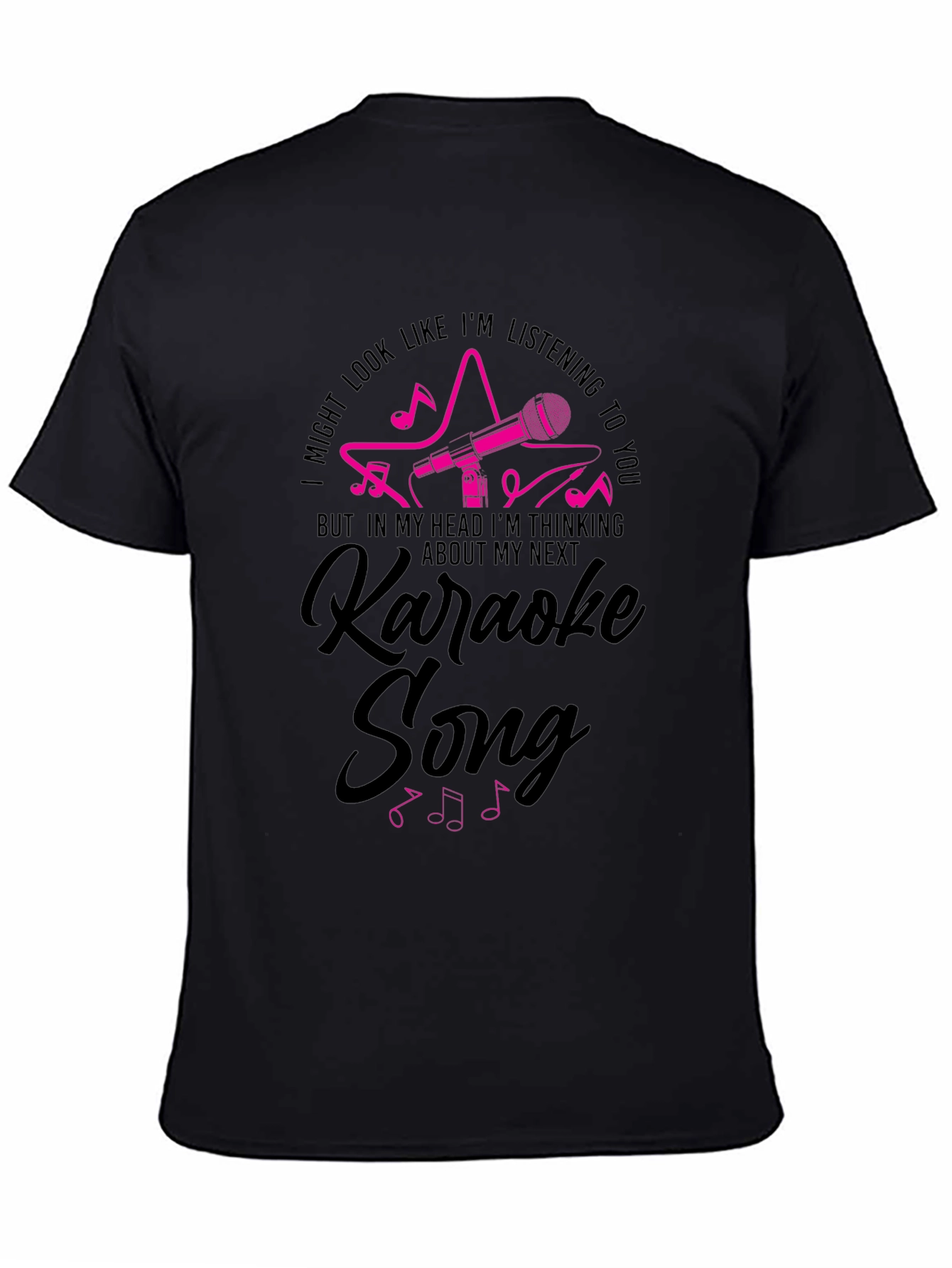 Karaoke Song T-Shirt - Music Lover Tee