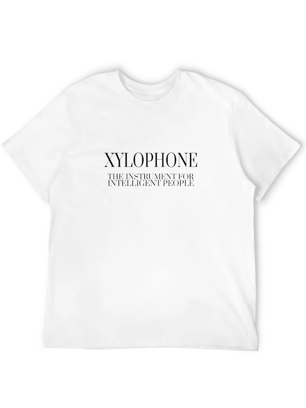 Xylophone Instrument Tee - For Intelligent People