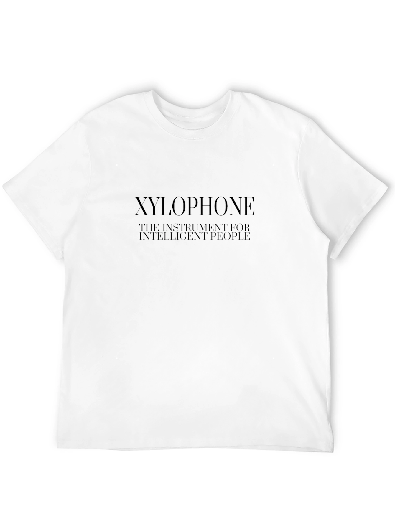 Xylophone Instrument Tee - For Intelligent People