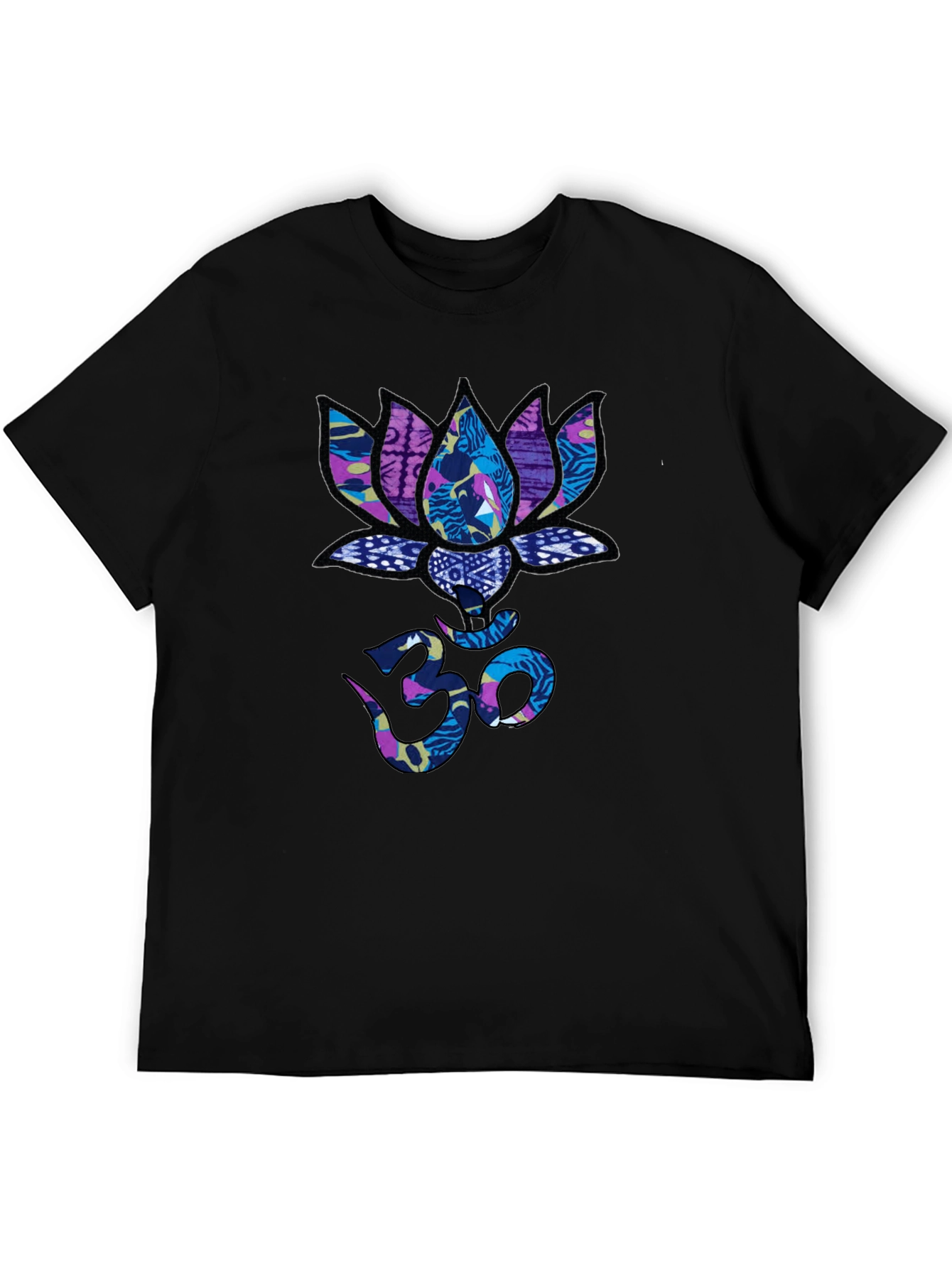 Lotus Om Graphic T-Shirt - Stylish Spiritual Tee