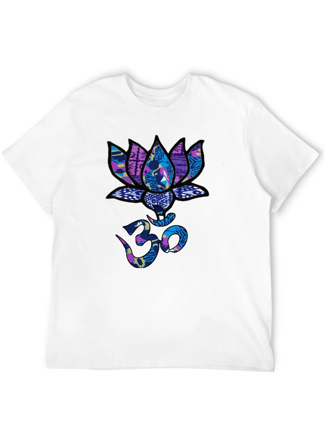 Lotus Om Graphic T-Shirt - Stylish Spiritual Tee