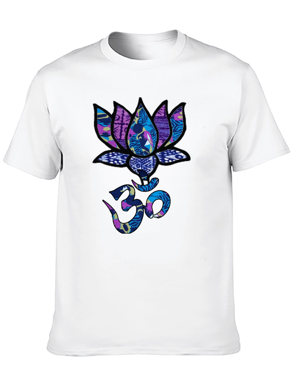 Lotus Om Graphic T-Shirt - Stylish Spiritual Tee